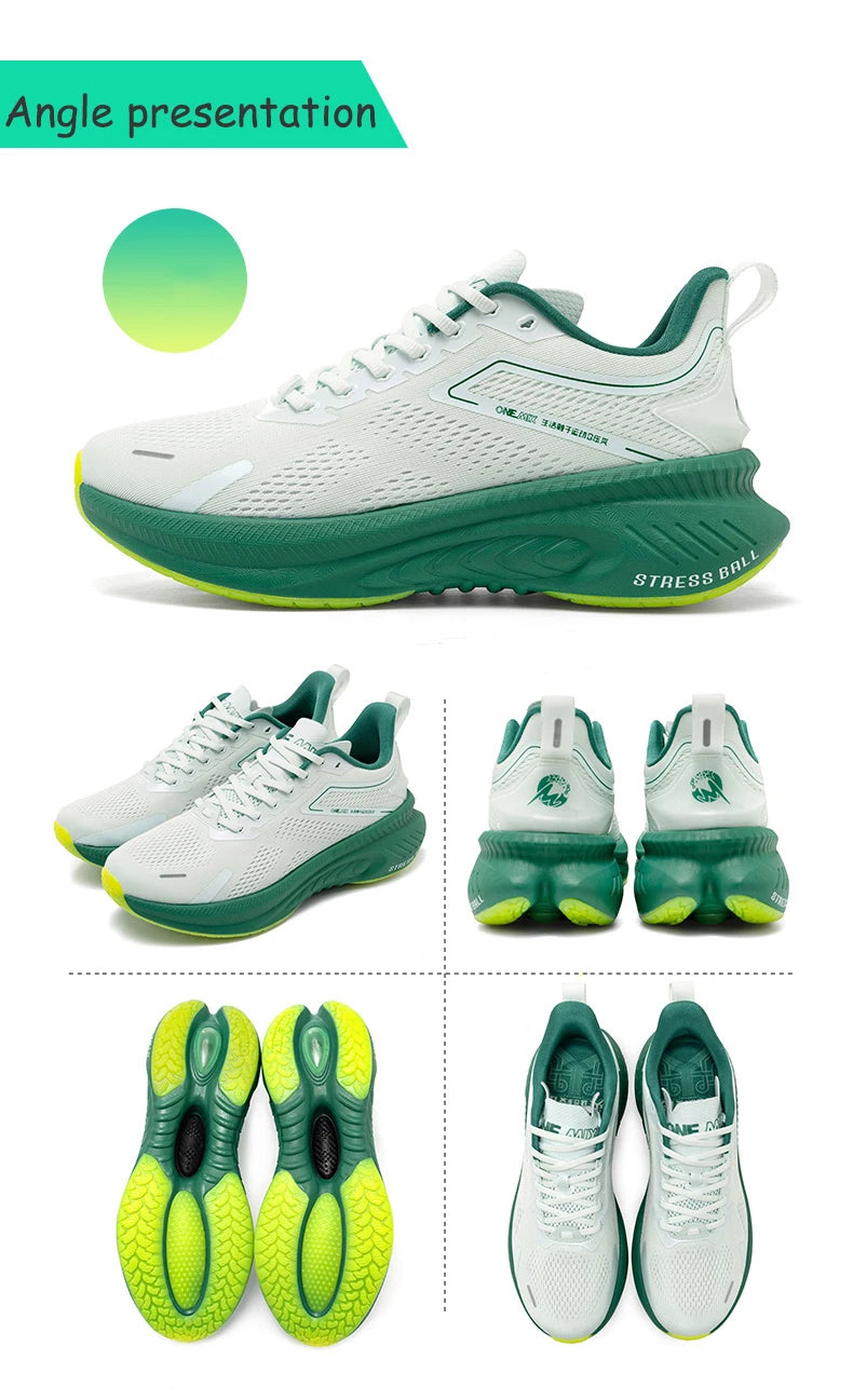 ONEMIX Laufschuhe für Damen, Sportschuhe, Outdoor-Turnschuhe, Sneaker, Sportschuhe, Fitness, Walking, Jogging, Damenschuhe