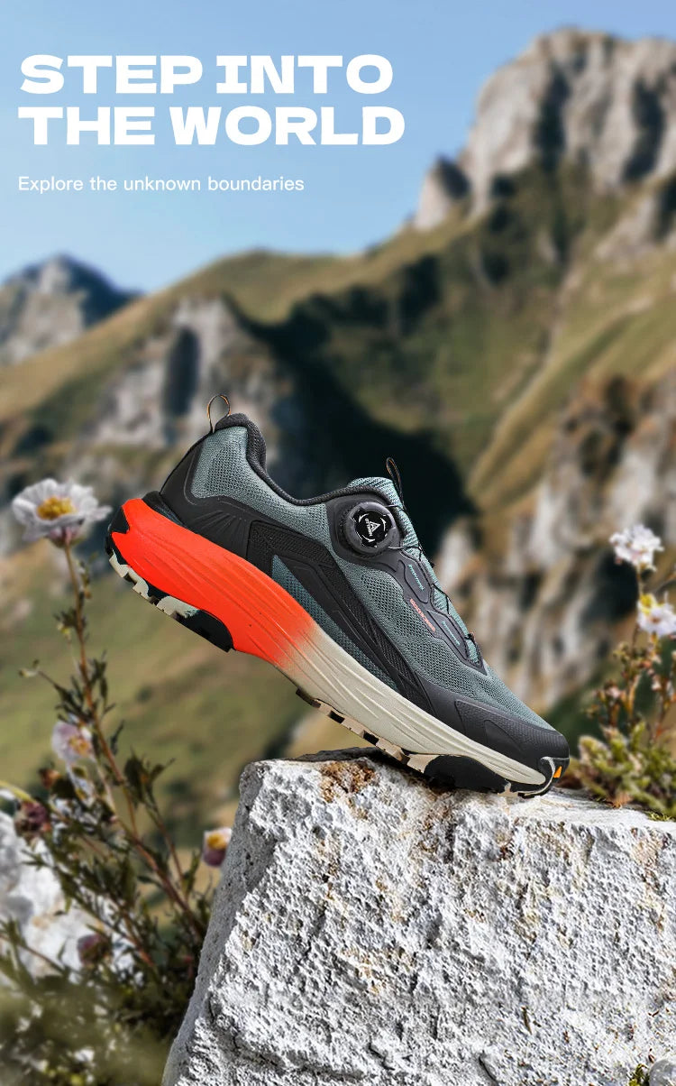 HUMTTO Men Breathable Hiking Sneakers Non-slip Casual Running Shoes Man Outdoor Climbing Sneaker Men's Designers Trekking Boots