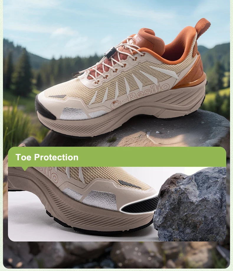 ONEMIX Trail Running Shoes Non-Slip Lightweight Sport Shoes Breathable Durable Hiking Male Athletic Anti-Slippery Men's Sneakers