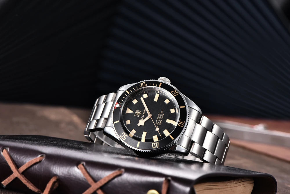 2026 New BENYAR Men's Luxury Automatic Watches Mechanical Business Waterproof Wrist Watch for Men Sports Luminous Men Bracelet
