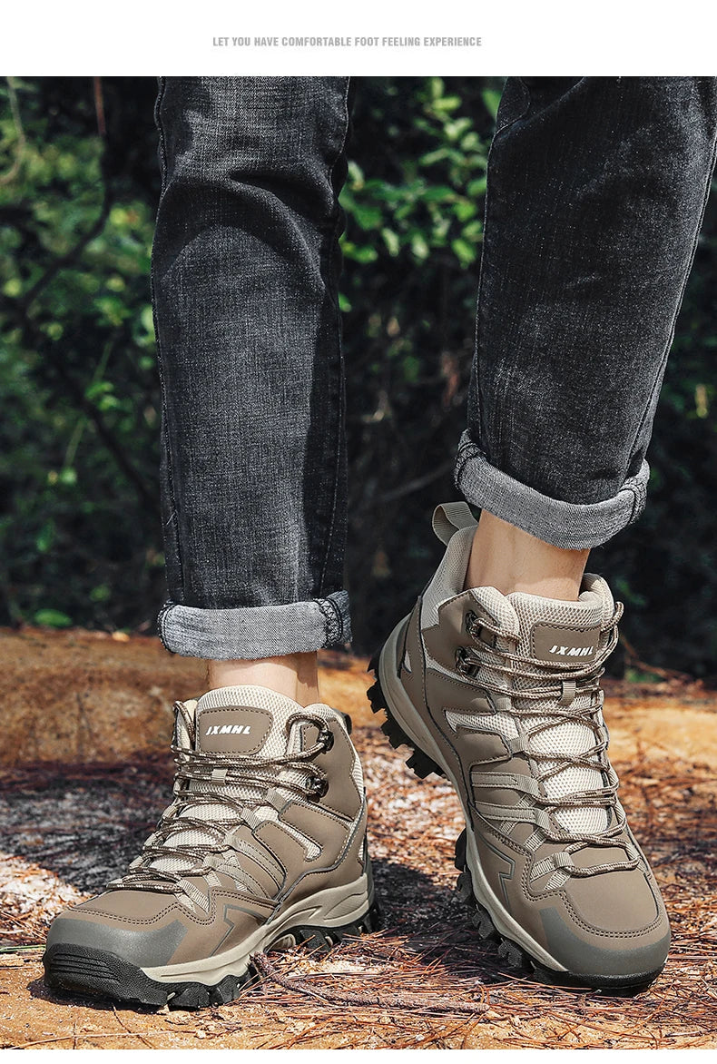 Zapatillas de senderismo unisex, zapatillas deportivas para actividades al aire libre, botas de acampada, zapatillas impermeables de mujer para caminar, zapatillas de senderismo antideslizantes