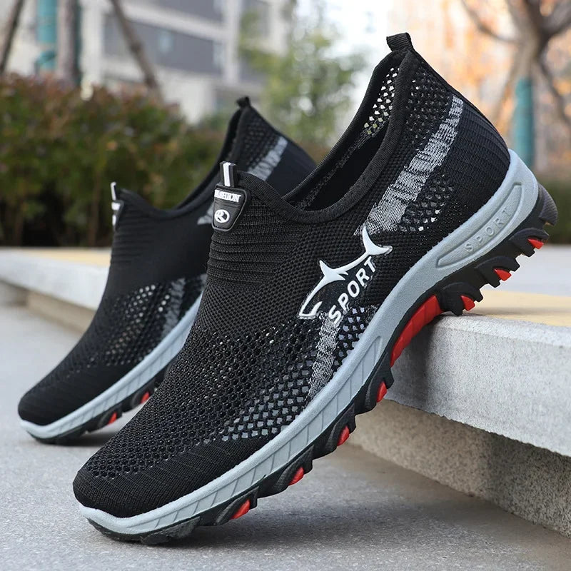 Sneakers estive da uomo Scarpe sportive da uomo in rete Scarpe sportive traspiranti Sneakers leggere in tela Scarpe economiche in saldo