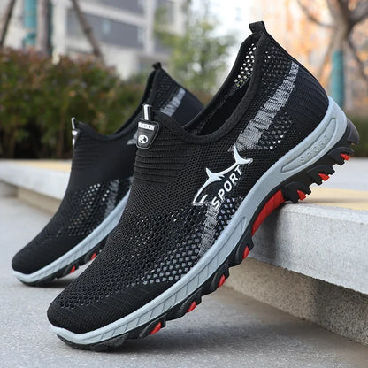Sneakers estive da uomo Scarpe sportive da uomo in rete Scarpe sportive traspiranti Sneakers leggere in tela Scarpe economiche in saldo