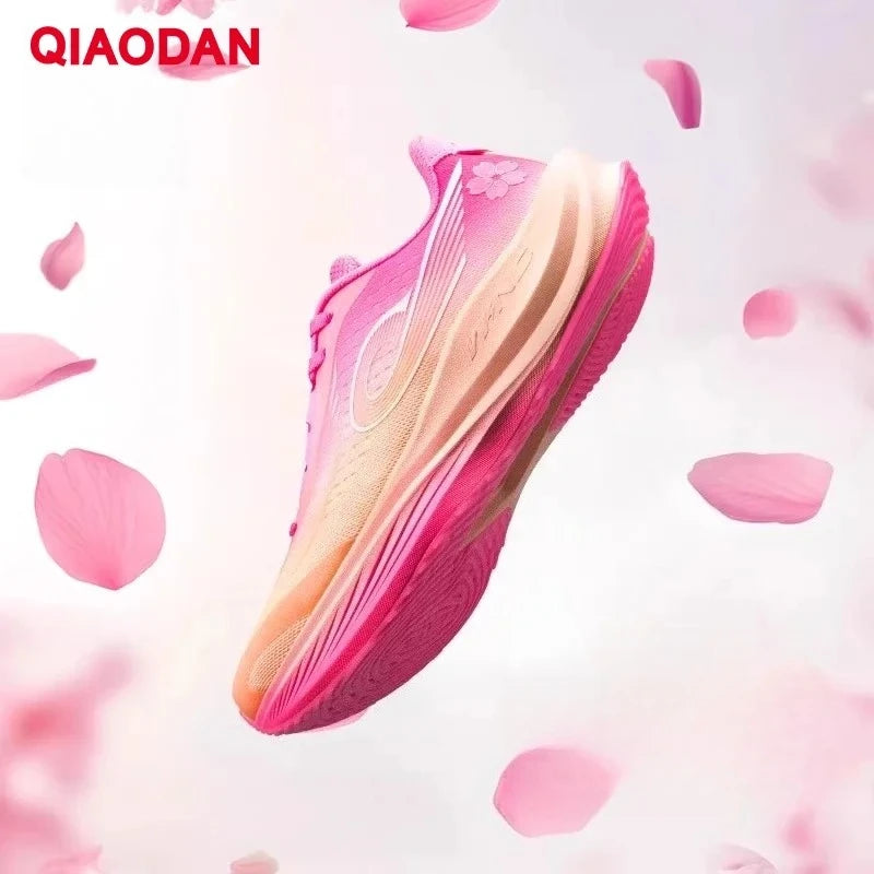 QIAODAN WIND 3TR Men's Marathon Running Shoes 2026 Thick Sole Cushioning Sport Shoes Male Gym Lightweight Sneakers QDB023252297