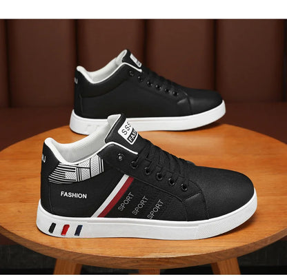 Skateboardsko til mænd 48 Casual høje sneakers til gåture Sportssko Åndbare hiphop-sko Gadesko Chaussure Homme