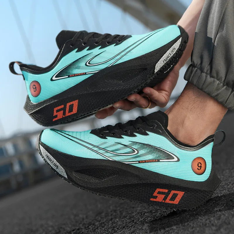 New Sports Shoes for Men&Women, Running Sneakers, Carbon Plate, Male Marathon Racing, Shock-absorbing, Athletics Training Shoes