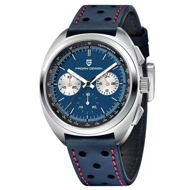 2026Pagani design watch luxury men's quartz watch speed men's chronograph top brand all-steel sapphire diving relógios masculino