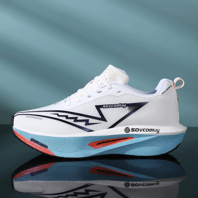 Vielseitige, rutschfeste und stoßdämpfende Carbon-Platten-Technologie für alle Jahreszeiten – Sport- und Freizeitschuhe, Laufschuhe, Fitnessschuhe, Unisex