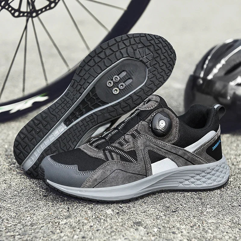 MTB-Radsportschuhe für Herren, Mountainbike-Schuhe, Fahrradschuhe, Indoor-Cycling-Sneaker, Speed-Schuhe, Winterschuhe, Schuhe mit Schuhplatten, Fahrrad-Trekkingschuhe