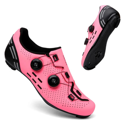 Scarpe da ciclismo di alta qualità da uomo SPD autobloccanti per bici da corsa, scarpe sportive da donna MTB da montagna antiscivolo 36-47