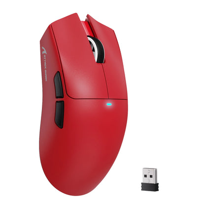ATTACK SHARK X11SE vezeték nélküli gamer egér, három üzemmódú, 63g szuperkönnyű kialakítás PAW3311 érzékelővel, 22000 DPI, 300mAh akkumulátor, kettős driver