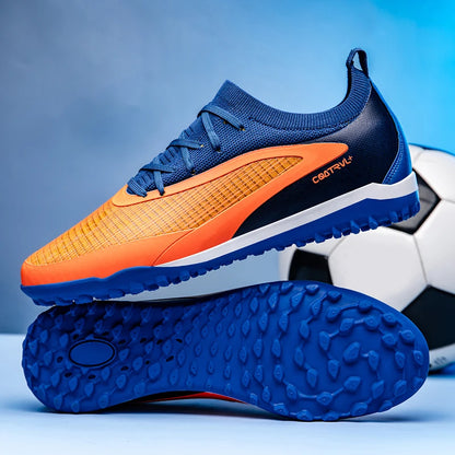 Botas de fútbol para hombre, con tacos para exterior, transpirables, antideslizantes, para adultos, con tacos largos, deportivas, de entrenamiento, para niños, para partido, cómodas