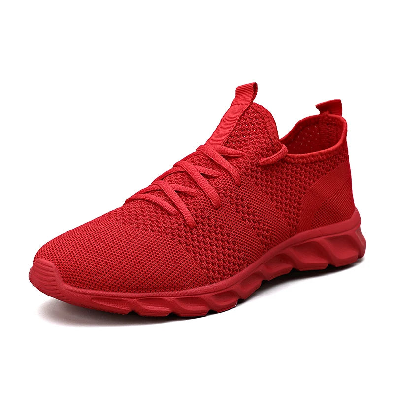 Herenhardloopschoenen met zachte zolen, slijtvaste, ademende sportschoenen van mesh, outdoor-mode, tennis schoenen in grote maten voor heren