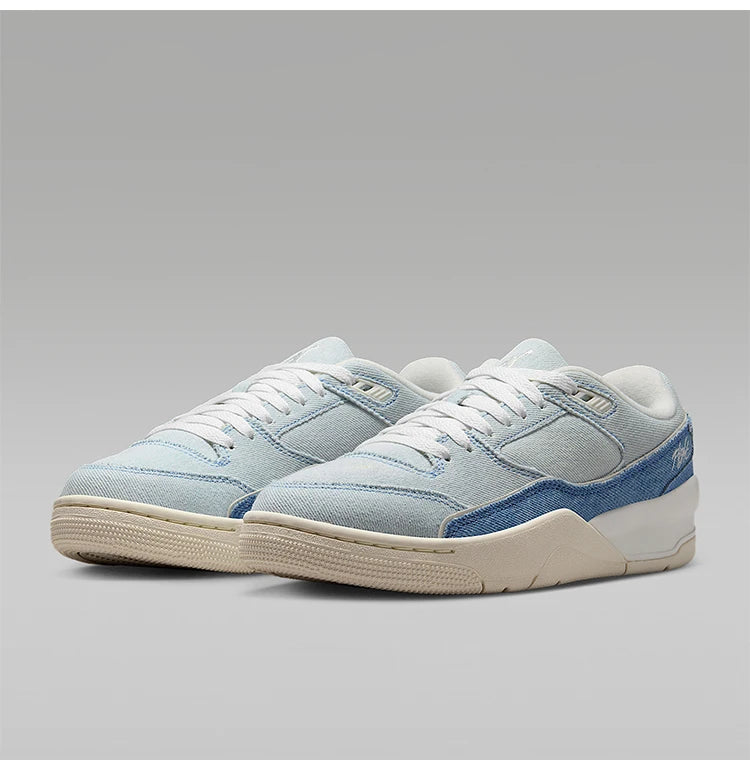 Nike genuine JORDAN women's lightweight, wear-resistant, anti slip low top board shoes IB4414-100