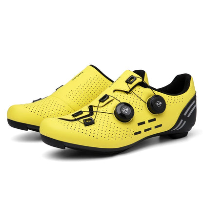 Scarpe da ciclismo di alta qualità da uomo SPD autobloccanti per bici da corsa, scarpe sportive da donna MTB da montagna antiscivolo 36-47