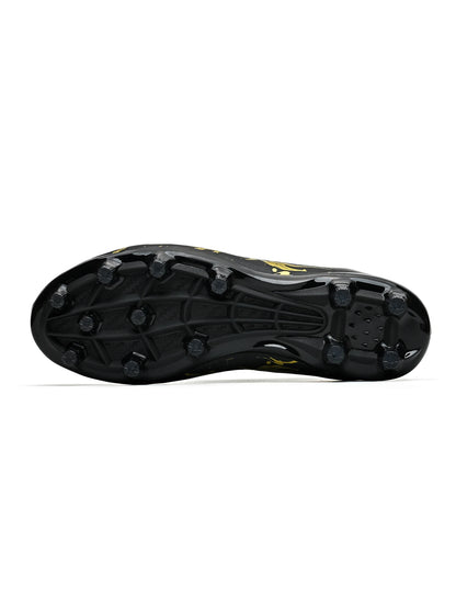 Chaussures de football pour hommes, modèle AG FG, design aérodynamique et léger, excellente adhérence, idéales pour les entraînements quotidiens sur gazon et les matchs de l’équipe de football scolaire.
