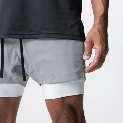 Unisex 2026 Dragon Ball Anime Men's Shorts Sportswear Quick Dry Gym Pants Double-layer 2 in 1 Shorts Y2k Summer New Streetwear