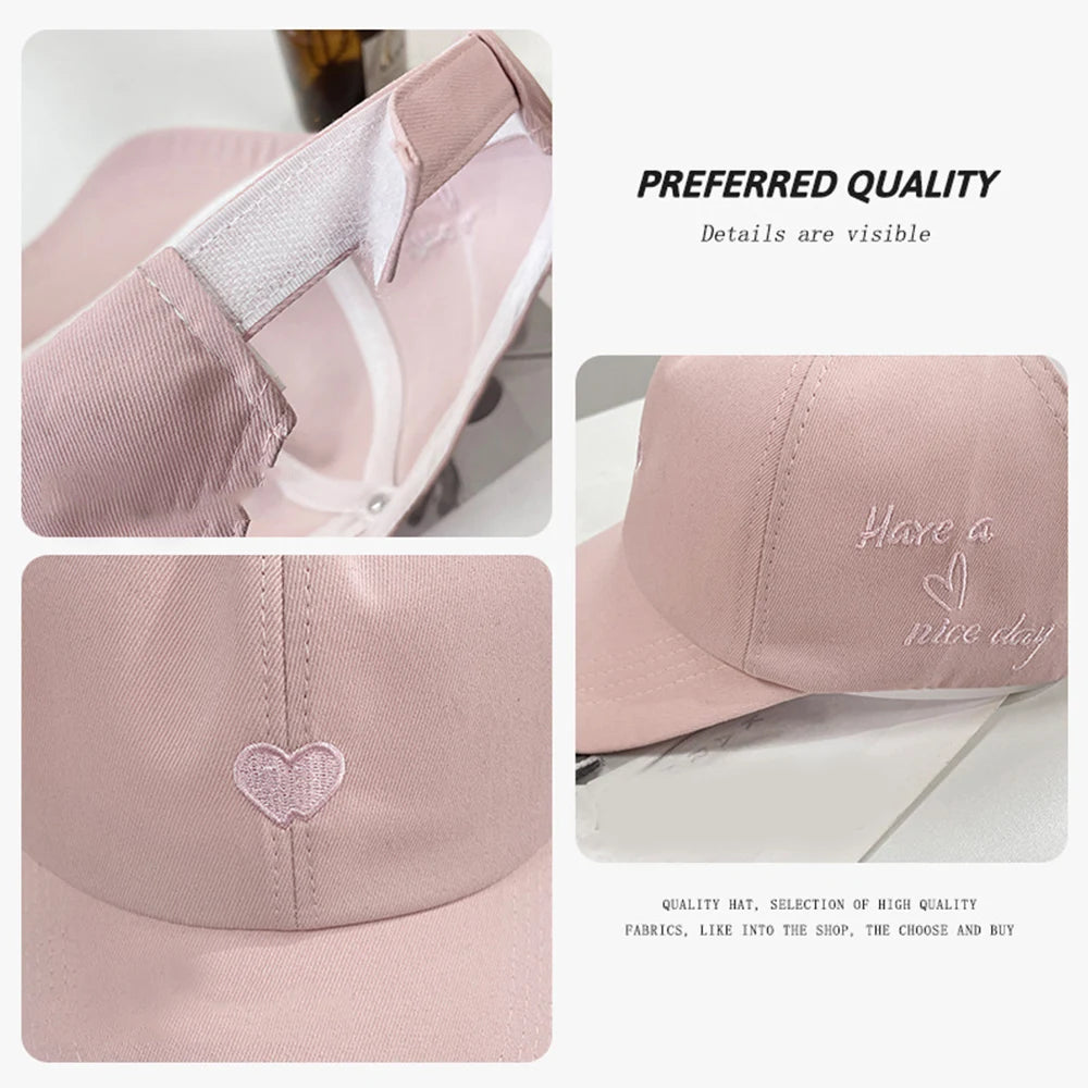 Fashion Kids Baseball Caps for Boys Girls Sun Hat Hollow High Ponytail Caps Children Sunshade Baseball Caps for age 4-12 Years