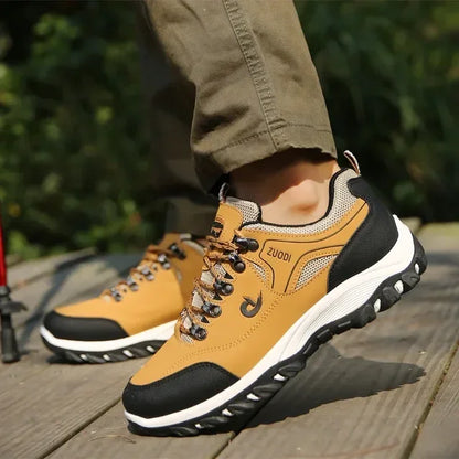 Bottines décontractées pour hommes, confortables, idéales pour les activités de plein air, avec semelle plateforme, légères, parfaites pour les randonnées et les voyages, pointure 48.