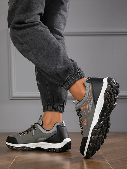 Chaussures de randonnée pour homme - Chaussures de sport de randonnée respirantes - Chaussures de sport ultra-légères pour la randonnée, le camping et la course à pied en plein air - Chaussures de sport antidérapantes