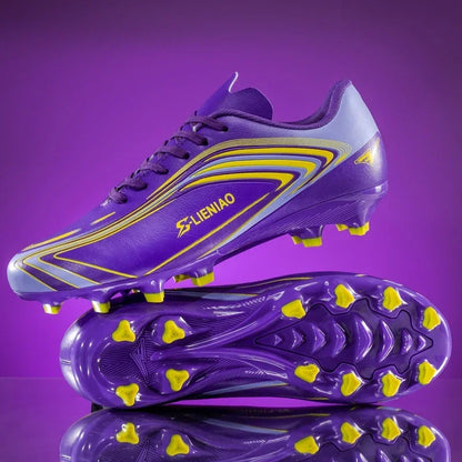 Nouvelles chaussures de football pour hommes, crampons de futsal, chaussures de soccer, chaussures de match, baskets d'intérieur de haute qualité, best-seller, antidérapantes, pour entraînement et extérieur