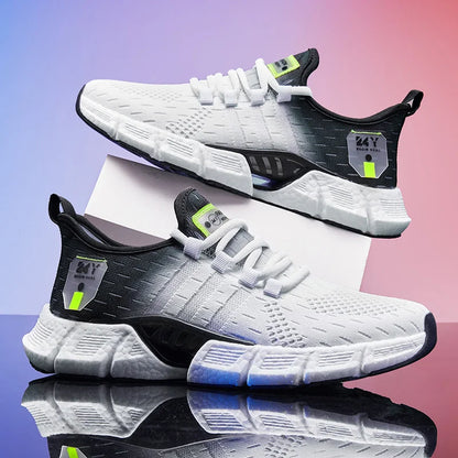 New Fashion Runnning Sport Shoes Men Sneakers Lightweight Breathable Mesh Comfortable Men's Casual Shoes Outdoor Jogging Zapatos