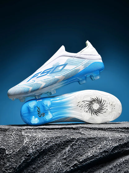 Herren-Fußballschuhe New Society für Rasen, atmungsaktive ultraleichte Outdoor-Sportschuhe für Erwachsene, Fußball-Sneaker für Herren