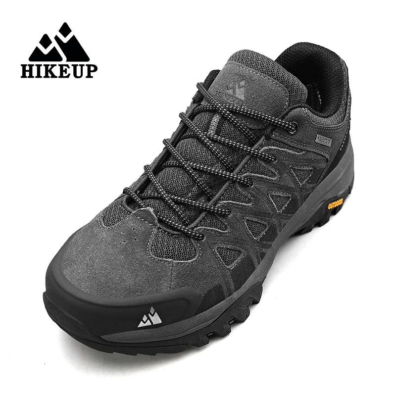HIKEUP Módní outdoorová obuv Pánské sportovní a volnočasové boty na turistiku a horské výlety Kempingové tenisky pro muže Protiskluzové Odolné proti opotřebení