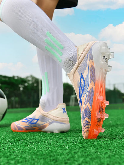 Herren-Fußballschuhe New Society für Rasen, atmungsaktive ultraleichte Outdoor-Sportschuhe für Erwachsene, Fußball-Sneaker für Herren