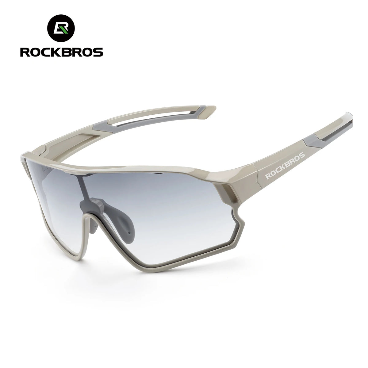 ROCKBROS Occhiali da ciclismo polarizzati fotocromatici per bambini con protezione UV400 Occhiali da sole per sport all'aperto Occhiali da bicicletta MTB per bambini