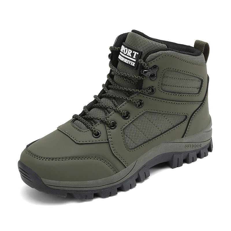 Scarpe sportive da donna bianche, casual, antiscivolo, da corsa, per escursioni all’aperto, arrampicata, impermeabili, traspiranti, con lacci, con suola rialzata
