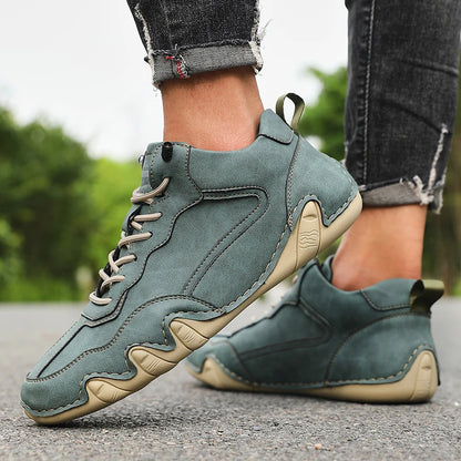 Herren-Freizeitschuhe, bequem, hochwertiges Leder, modisch, lässig, Slipper, Sportschuhe zum Wandern, Facon-Designerschuhe