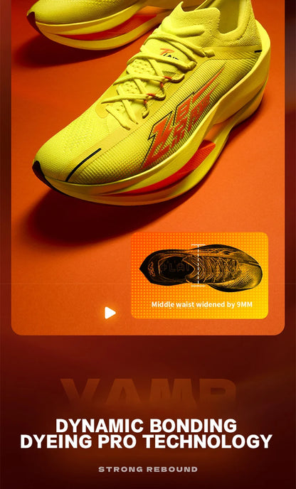 QIAODAN Feiying Plaid 3 Men's Running Shoes 2026 Carbon Plate Marathon Racing Sneakers Lightweight Breathable Shoes QDB023262290