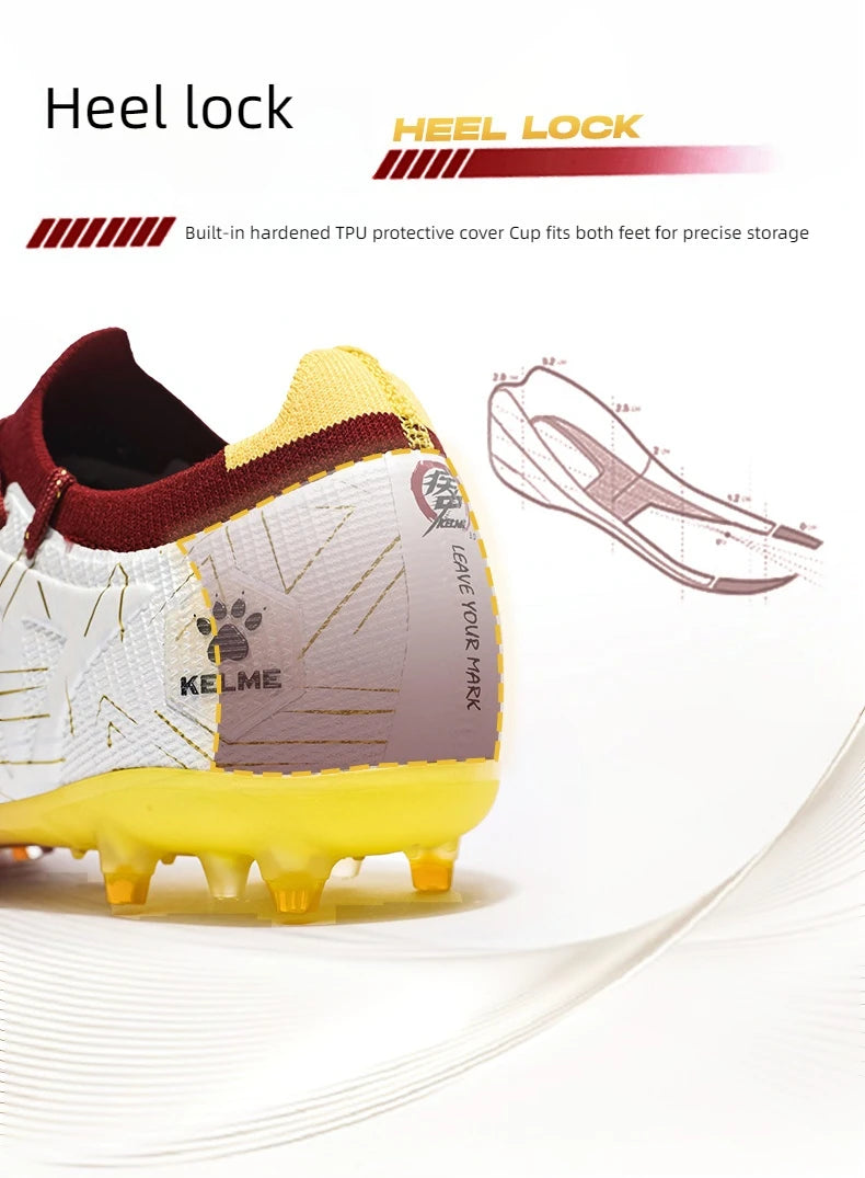 KELME Suaugusiųjų futbolo bateliai Vyriški „Disease Electric 3.0“ trumpais spygliais Futbolo bateliai Vaikiški „MG Professional Match“ treniruočių bateliai