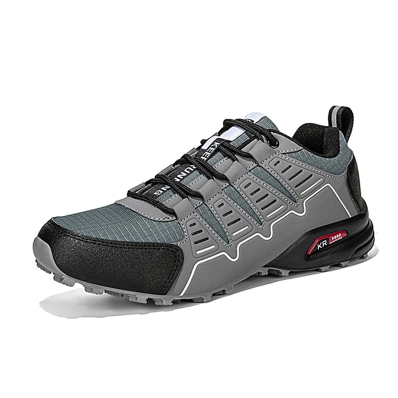 Men's Hiking Shoes Waterproof All-Terrain Outdoor Sneakers Non-Slip for Trekking Camping Tactical Training  Outdoor Cycling
