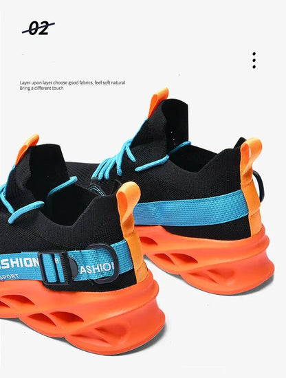 Moda Lila Casual Sneakers Dam Herr Blade Löparskor Storlek 48 Lätta Andningsbara Sportskor Herr Mesh-sneakers
