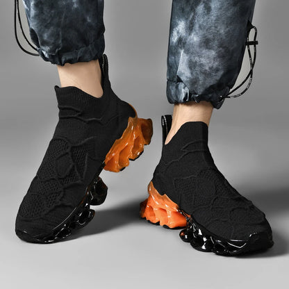 Herrenschuhe Sneaker Herren-Freizeitschuhe Tennisschuhe Luxusschuhe Turnschuhe Rennschuhe Atmungsaktive Schuhe Modische Slipper Laufschuhe für Herren