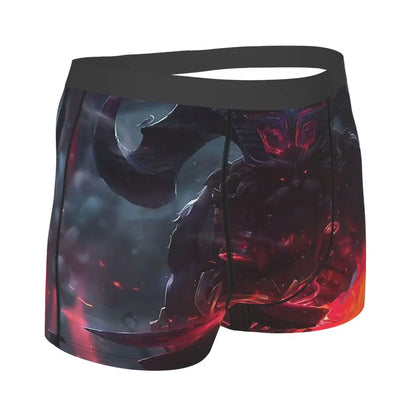 Ornn League of Legends LOL Jogos MOBA Cuecas Cuecas respiráveis Roupa interior masculina Calções sensuais Boxers