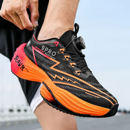 Baskets décontractées respirantes pour hommes, chaussures de course de luxe, mocassins à la mode, chaussures de course pour hommes