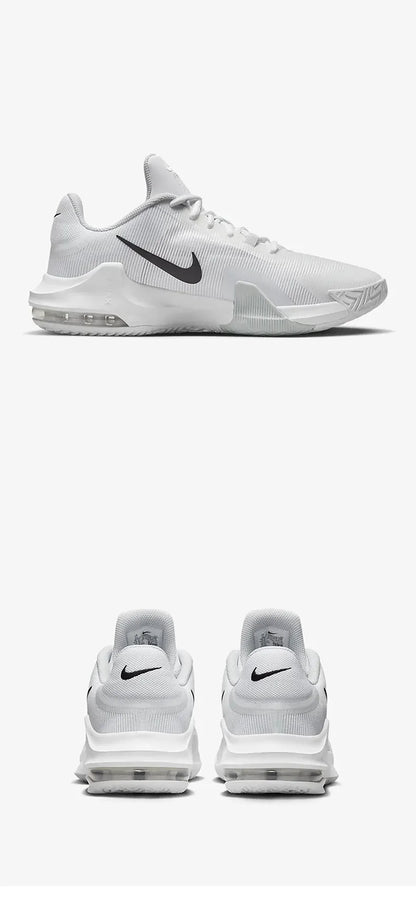 Nike Official Genuine Air Max Impact 4 Men's Cushioned Basketball Shoes DM1124-100