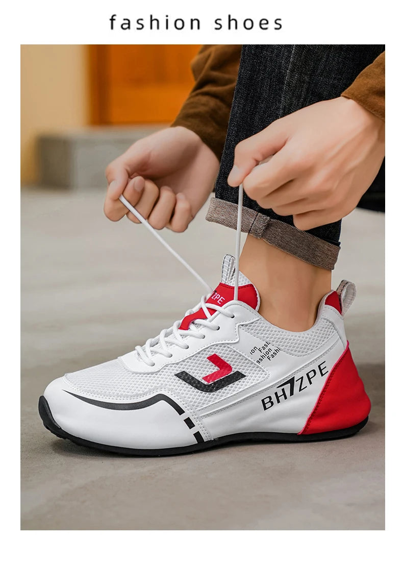 Brand protection 2026 new men's lightweight non-slip breathable wear-resistant running sports fashion versatile casual shoes