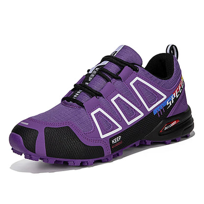 Men's Hiking Shoes Outdoor Sports Lace-Up Hiking Shoes Women's Hiking Sports Non-slip Hunting Tactical Sports Shoes