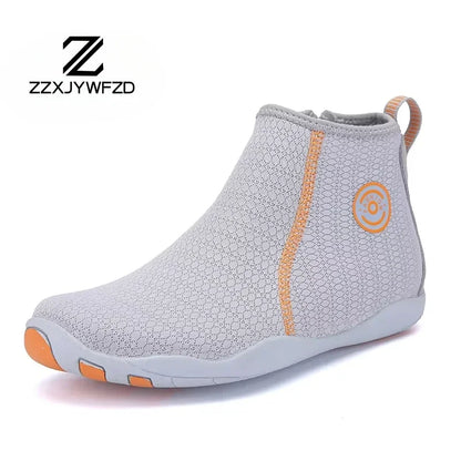 Sapatilhas aquáticas unissexo de cano alto para desporto ao ar livre, caminhada, travessias na água, natação, praia, fitness, mergulho e surf, estilo barefoot