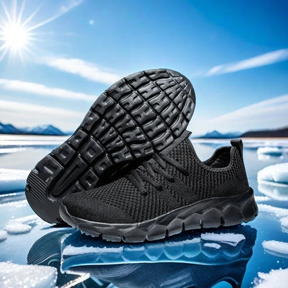Zapatillas deportivas para hombre de malla ligeras; zapatos planos informales para mujer; zapatillas deportivas de running para hombre; zapatillas de tenis blandas y transpirables; zapatillas deportivas para hombre.