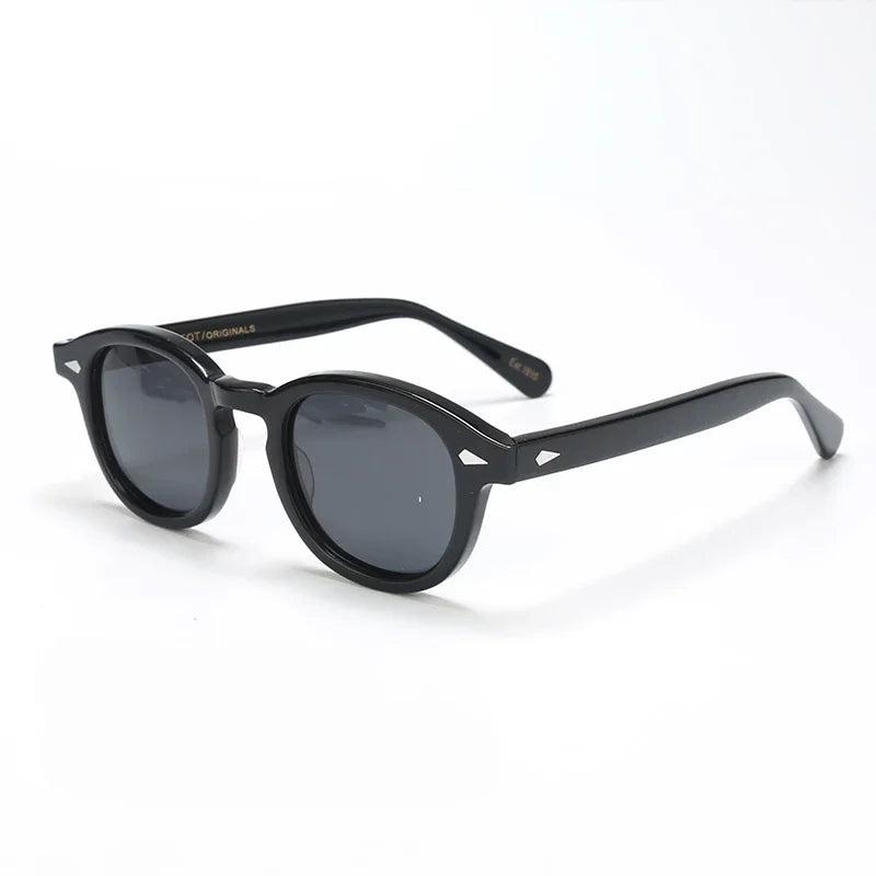 Polarized Sunglasses Men Sun Glasses Woman Johnny Depp Lemtosh Luxury Brand Vintage Acetate Frame Goggles