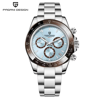 2026 New PAGANI DESIGN Brand Luxury Quartz Watch Sapphire Waterproof Luminous Men watch Japan VK63 Movt All Steel Chronograph