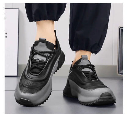 Brand protection 2026 new men's lightweight non-slip breathable wear-resistant running sports fashion versatile casual shoes