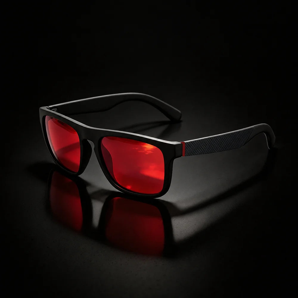 Polarized Sunglasses Men WomenMatte Frame UV400 Protection RetroVintage Square Sun Glasses Driving Fishing Outdoor Sports Unisex