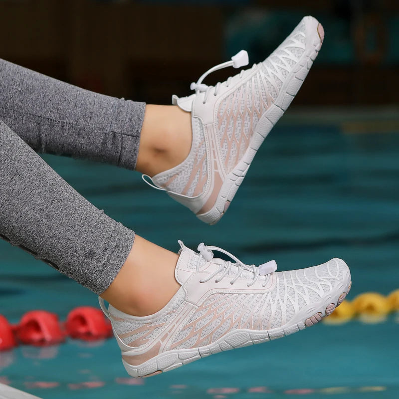 Men Water Shoes Women Beach Barefoot Aqua Shoes Quick Dry Swimming Wading Sports Sneakers Upstream Boating Fishing Surf Sneakers