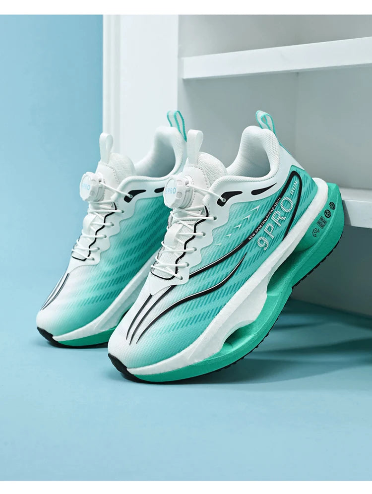 New men's and women's running shoes breathable racing sports shoes carbon cushioning lightweight men's jogging training shoes